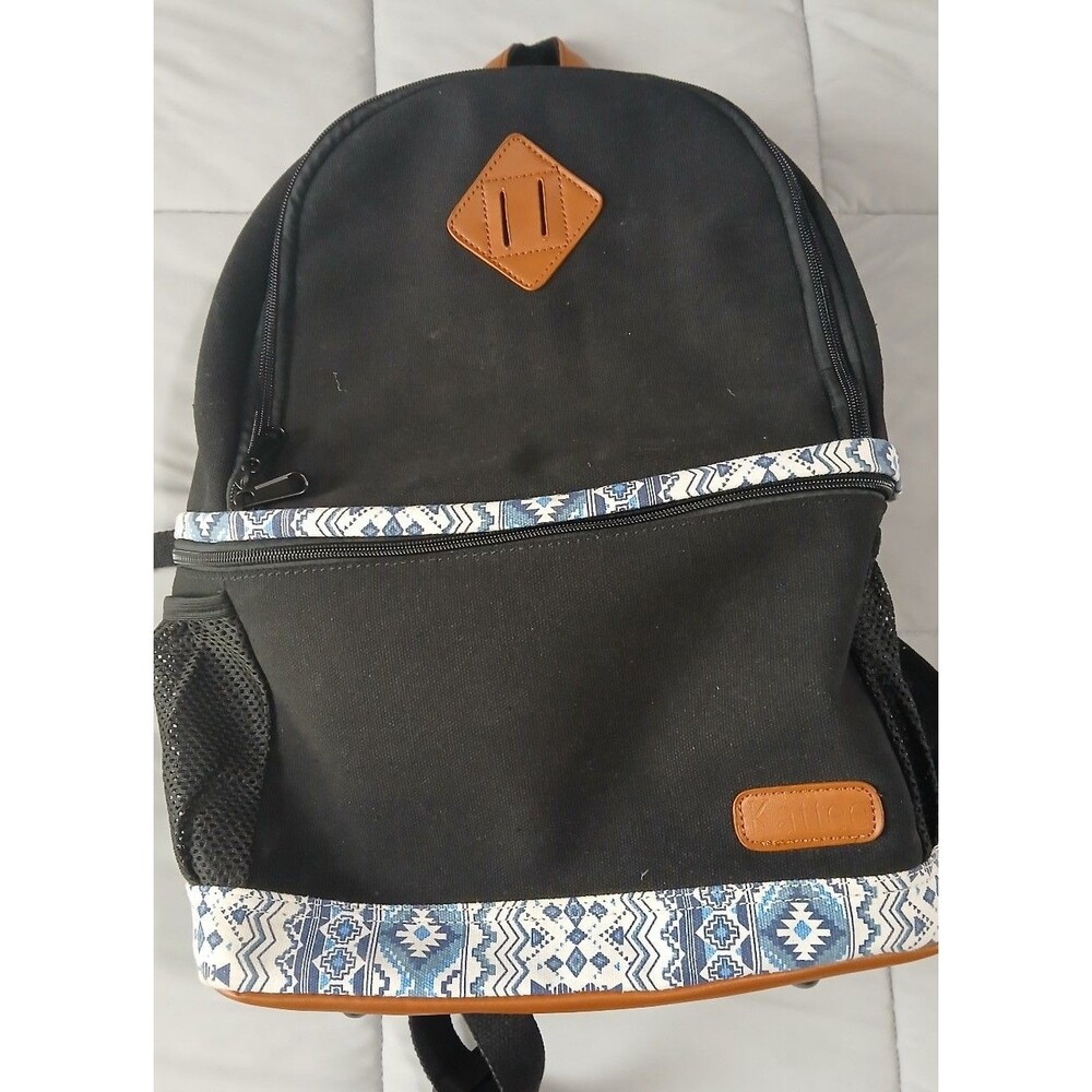 Kattee Black camera bag backpack